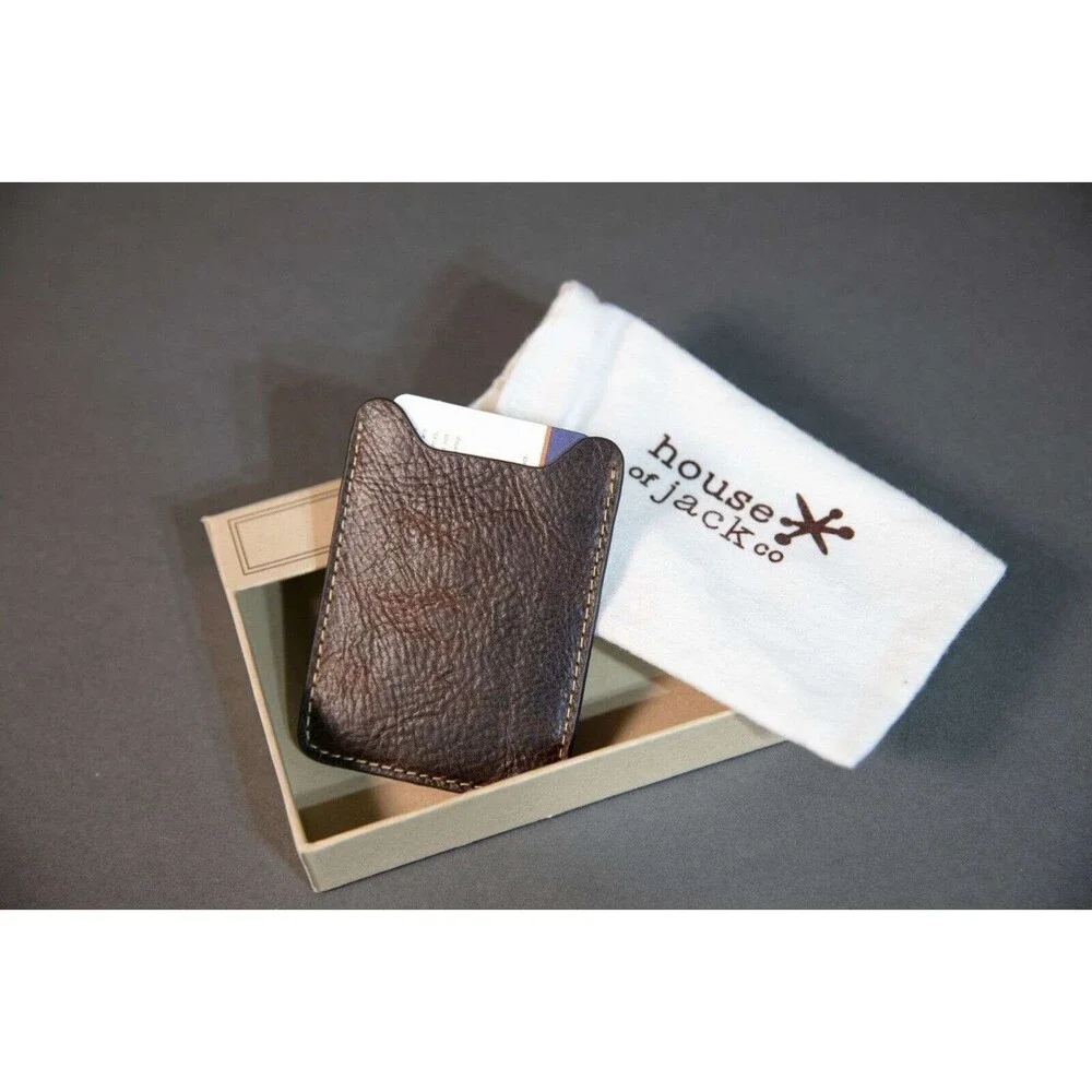House of Jack Co Money Clip Wallet Card Holder Slim Front Pocket